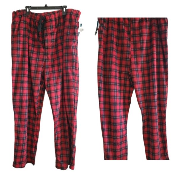 J C Penny Red Plaid Men's Pants 4XL - Picture 4 of 15